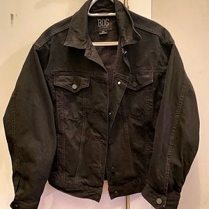 Urban Outfitters BDG Black oversized Jean Jacket